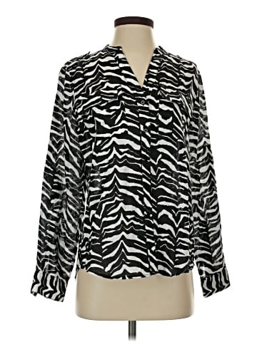 Calvin Klein Long Sleeve Blouse (view 1)