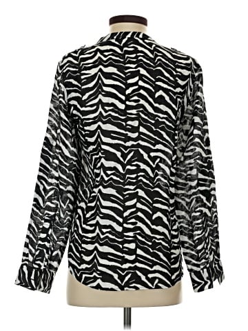 Calvin Klein Long Sleeve Blouse (view 2)