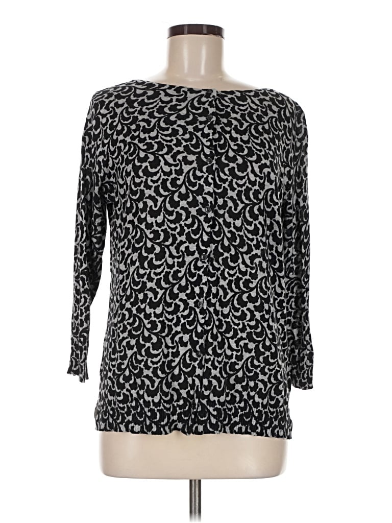 Pre-owned Ann Taylor Loft Pullover Sweater In Black