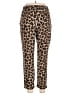 Zara Basic Animal Print Brown Casual Pants Size L - photo 2
