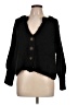 Roaman's 100% Acrylic Black Cardigan Size 12 (S) - photo 1