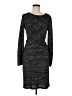 RD Style Tweed Gray Black Casual Dress Size M - photo 1