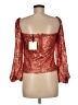ViCOLO 100% Polyester Gold 3/4 Sleeve Blouse Size M - photo 2