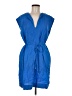 MNG 100% Lyocell Blue Casual Dress Size 8 - photo 1