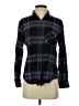 Rails Plaid Black Long Sleeve Button-Down Shirt Size S - photo 1