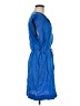 MNG 100% Lyocell Blue Casual Dress Size 8 - photo 4
