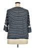 Ruby Rd. Blue 3/4 Sleeve Top Size 2X - photo 2