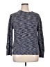 Nic + Zoe Tweed Blue Pullover Sweater Size XL - photo 1