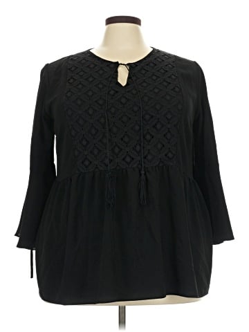 Moa Moa 3/4 Sleeve Blouse (view 1)