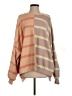 Free People Stripes Tan Pullover Sweater Size S - photo 1