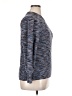 Nic + Zoe Tweed Blue Pullover Sweater Size XL - photo 4
