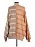 Free People Stripes Tan Pullover Sweater Size S - photo 2