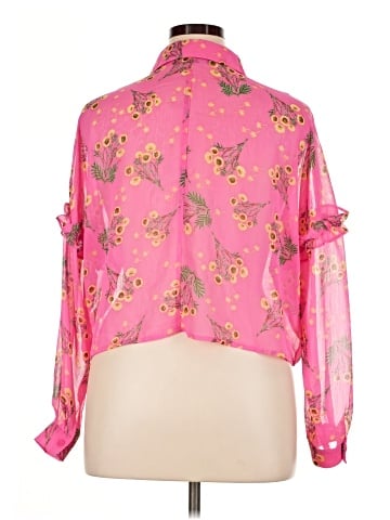 Forever 21 Plus Long Sleeve Blouse (view 2)