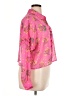 Forever 21 Plus Floral Pink Long Sleeve Blouse Size 0X - photo 4