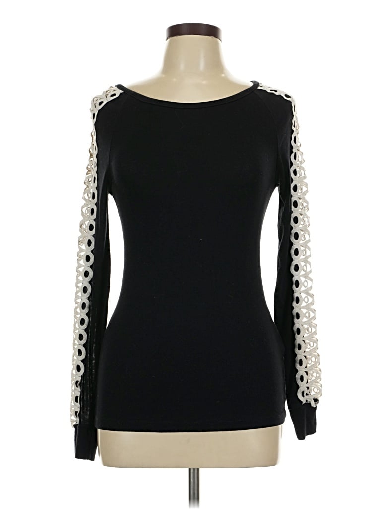 Pre-owned Assorted Brands Long Sleeve T-shirt In Black