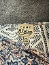 Como Vintage 100% Polyester Blue 3/4 Sleeve Blouse Size XXL - photo 7