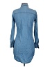 Guess Blue Long Sleeve Button-Down Shirt Size XS - photo 2