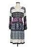 Soma Print Blue Casual Dress Size M - photo 1