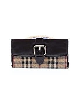 Burberry Vintage Canvas Haymarket Check Continental Wallet (view 1)