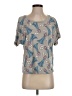 ASOS Paisley Blue Short Sleeve T-Shirt Size XS - photo 1