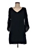 Milly Solid Black Casual Dress Size 6 - photo 1