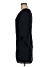 Milly Solid Black Casual Dress Size 6 - photo 5