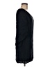 Milly Solid Black Casual Dress Size 6 - photo 4