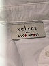Velvet 100% Cotton White Long Sleeve Button-Down Shirt Size XS - photo 7
