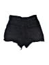 Uniqlo Black Denim Shorts Size 2 - photo 2