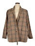 Old Navy Plaid Brown Blazer Size 2X - photo 1