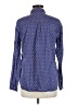 Old Navy Polka Dots Blue Long Sleeve Button-Down Shirt Size M - photo 2