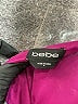 Bebe 100% Polyester Purple Short Sleeve Blouse Size 4 - photo 7
