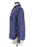 Old Navy Polka Dots Blue Long Sleeve Button-Down Shirt Size M - photo 5