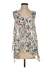 DKNY Jeans 100% Polyester Ivory Sleeveless Blouse Size S - photo 1