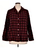 L.L.Bean 100% Cotton Plaid Red Long Sleeve Button-Down Shirt Size 1X - photo 1