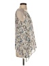 DKNY Jeans 100% Polyester Ivory Sleeveless Blouse Size S - photo 4