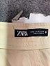 Zara Solid Ivory Casual Pants Size M - photo 7