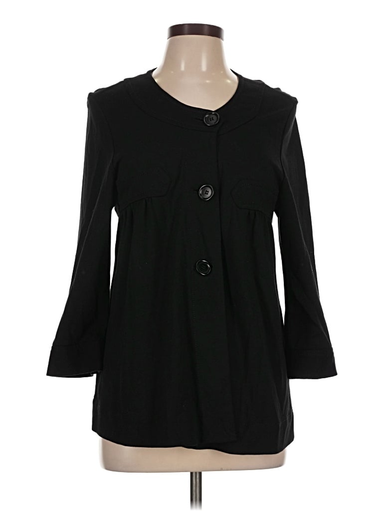 Pre-owned Studio M Cardigan Sweater In Black