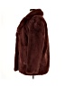 Halogen 100% Polyester Burgundy Faux Fur Jacket Size XL - photo 5