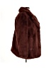 Halogen 100% Polyester Burgundy Faux Fur Jacket Size XL - photo 4