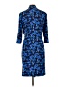 Chetta B Print Blue Cocktail Dress Size 12 - photo 2