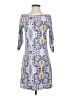 Soybu Print Purple Cocktail Dress Size XS - photo 1