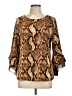 Another Reason Brown 3/4 Sleeve T-Shirt Size L - photo 1