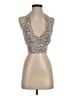 Shein 100% Polyester Ivory Sleeveless Blouse Size 4 - photo 1