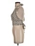 Shein 100% Polyester Ivory Sleeveless Blouse Size 4 - photo 5
