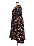 Torrid 100% Polyester Print Black Casual Dress Size 2X Plus (2) - photo 5