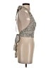 Shein 100% Polyester Ivory Sleeveless Blouse Size 4 - photo 4