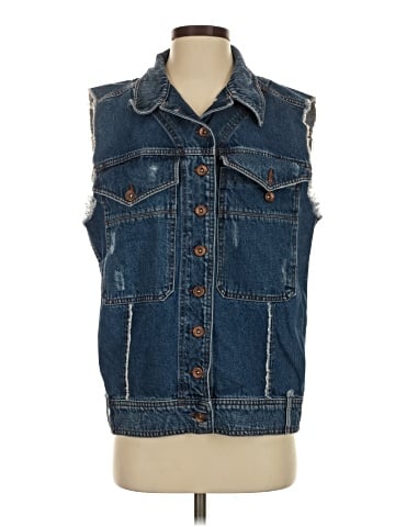 Assorted Brands Denim Vest (view 1)