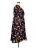 Torrid 100% Polyester Print Black Casual Dress Size 2X Plus (2) - photo 4