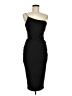 Nookie Solid Black Cocktail Dress Size M - photo 1